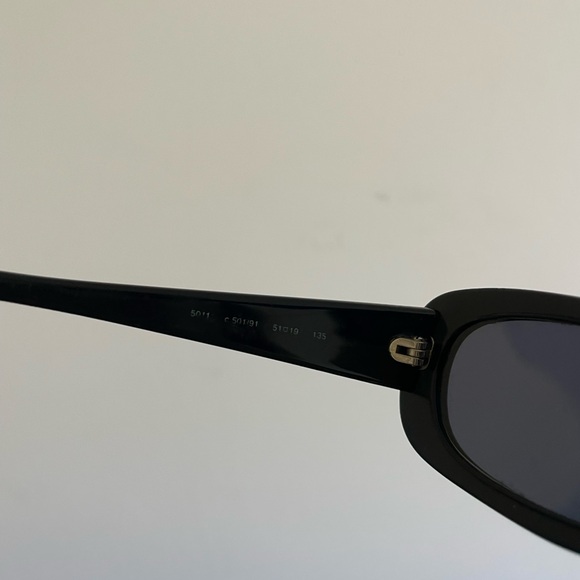 Authentic Chanel 5011 black Sunglasses Italy Y2K 90s Vintage! Rare! - Picture 7 of 10